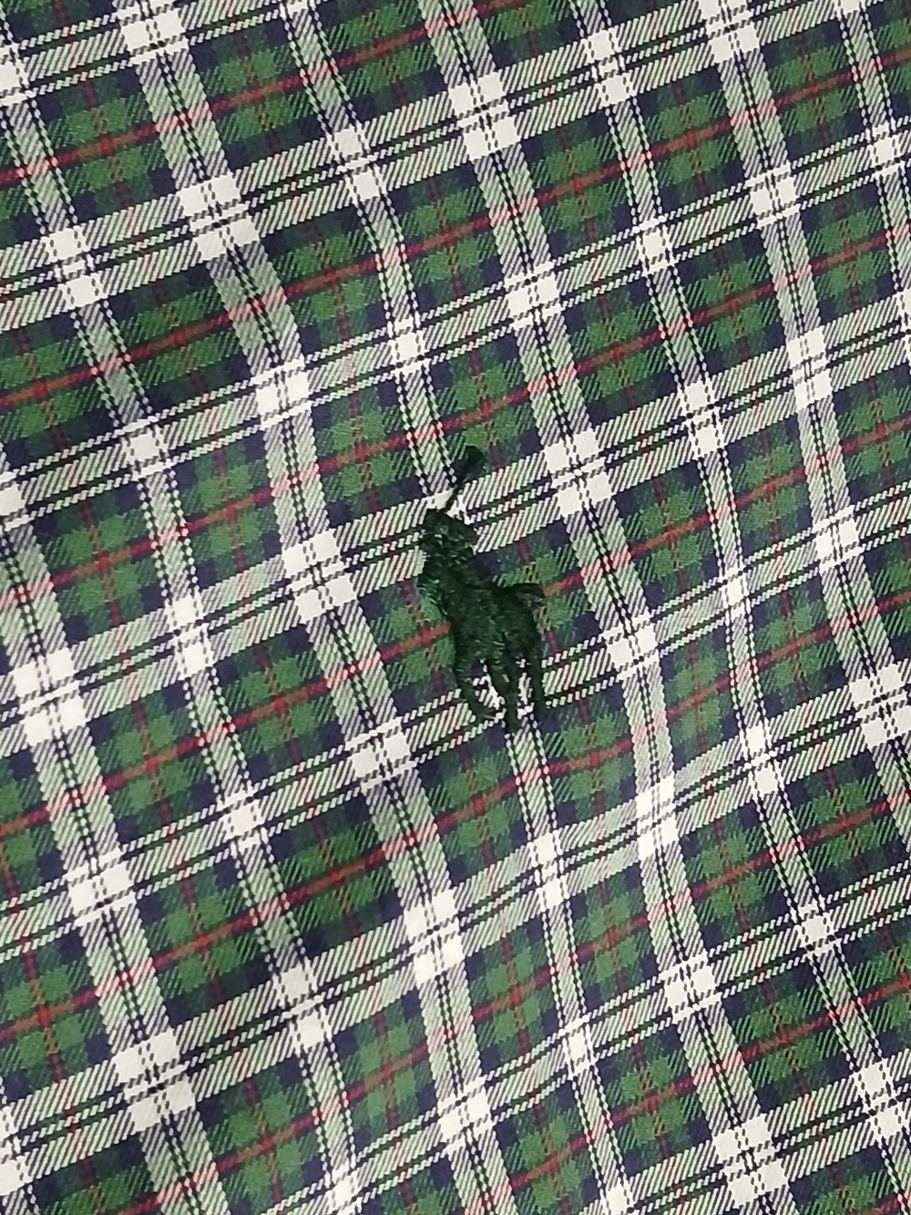 Ralph Lauren Button Up Shirt Men's XXL Long Sleeve Plaid Green 2XL Preppy - Picture 5 of 10